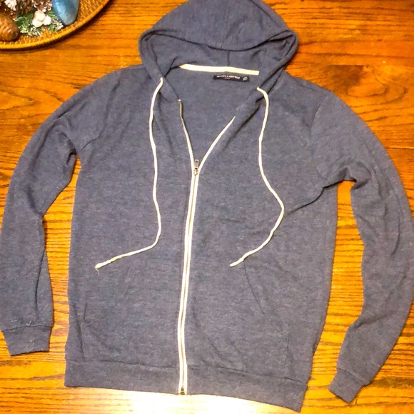 Brandy Melville Tops Brandy Melville Zip Up Hoodie Poshmark